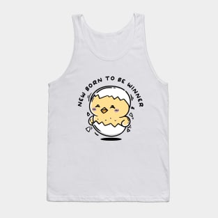 new born to be a winner Tank Top